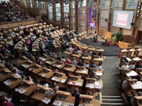 An event in the Parliament's debating chamber